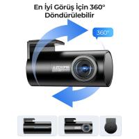 AZDOME S58 4G 3 Kameralı Dash Cam