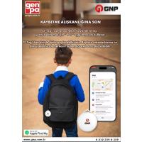 G-Tag Beyaz Takip Cihazı-Apple Mfi Lisanslı