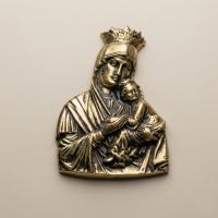 Kalender Döküm Pirinç Döküm Dini Obje Meryem Ana