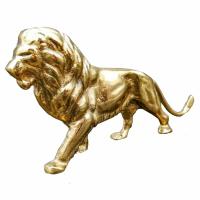 Kalender Döküm Pirinç Döküm Aslan Biblo 20Cm