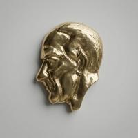 Kalender Döküm Pirinç Döküm Atatürk Silueti 21.5Cm