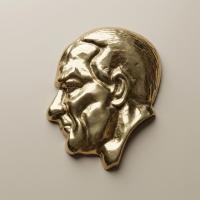 Kalender Döküm Pirinç Döküm Atatürk Silueti 21.5Cm