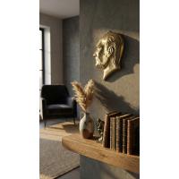 Kalender Döküm Pirinç Döküm Atatürk Silueti 14.5Cm