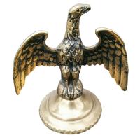 Kalender Döküm Selçuklu Kartalı Dekoratif Biblo Pirinç Döküm 17.5Cm