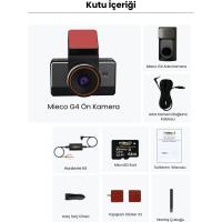 Mieco G4 2K QHD / GPS / 4G / Wifi / 140° Geniş Açı / Gece Görüşü / Ön + Arka Kamera / Sim Kartlı Araç Kamerası (2025) + Hafıza Kartı ve Park Kiti Hediyeli