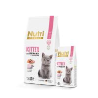Nutri Feline Kitten Somon Etli 10Kg Yavru Kedi Maması