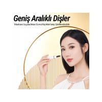 VeryFit Isıtmalı Kirpik Kıvırıcısı, 3 Sıcaklık Modlu Elektrikli Kirpik Fırçası Usb-C Şarjlı